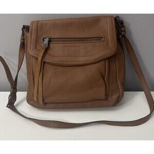 Aimee Kestenberg Leather Shoulder Bag Fifth Avenue Chestnut Crossbody NWOT